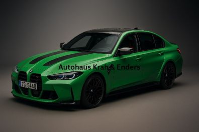 BMW Miniatur M3 CS Grün 1:18 Modellauto 80435B308D0
