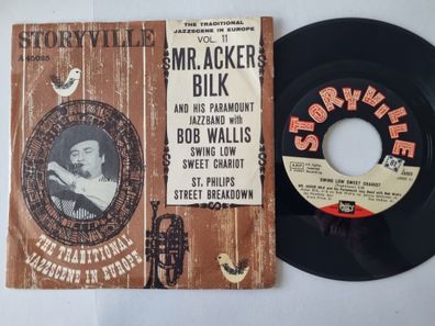 Mr. Acker Bilk/ Bob Wallis - Swing low sweet chariot 7'' Vinyl Denmark