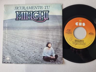 Amedeo Minghi - Sicuramente Tu 7'' Vinyl Italy