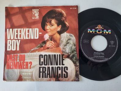 Connie Francis - Weekend-Boy / Hast Du Heimweh 7'' Vinyl Germany