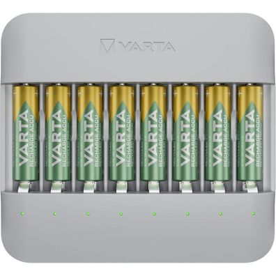 Varta Eco Charger Pro Ladegerät inkl 8 AA 2100mAh Akkus