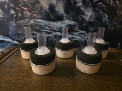 5x Mini Biofilter Luftfilter Filtermedien HMF Filter Innenfilter Schwammfilter