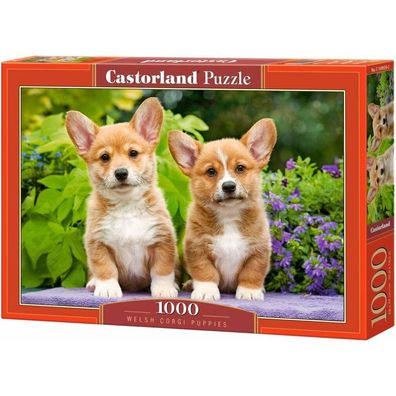 Castorland Puzzle Welpen Welsh Corgi 1000 Teile