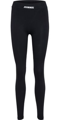 Hummel Damen Leggings Elemental Cotton Hw Tights 228770