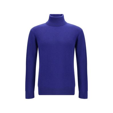 Saint Laurent Blue Cashmere Cashmere Sweater
