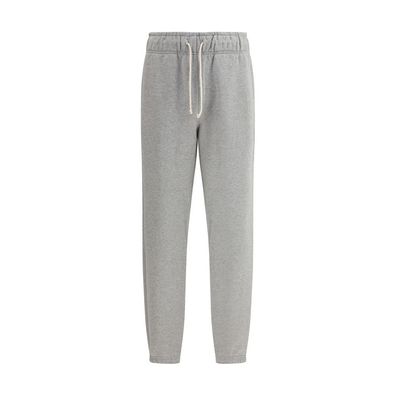 New Balance Gray Cotton Joggers (Workout Pants)