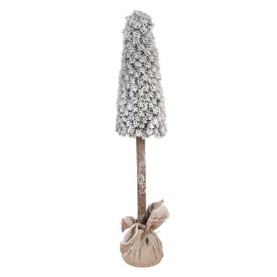 Clayre & Eef Mini-Kunstweihnachtsbaum Ø 19x97 cm Grün Kunststoff (Gr. Ø 19x97 cm)