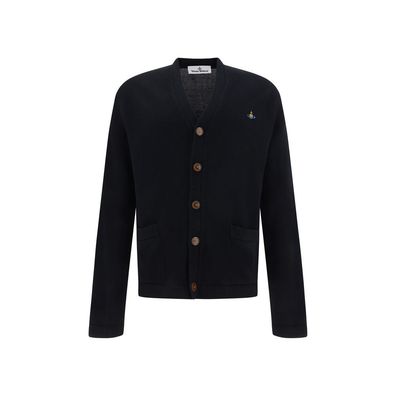 Vivienne Westwood Black Cotton Cardigan