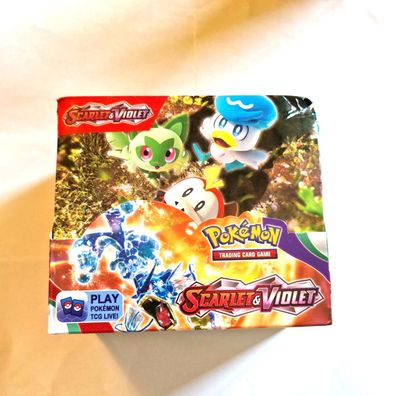 36 Booster Box - Scarlet & Violet - wie abgebildet ohne Verpackung(englisch) (CM2001)