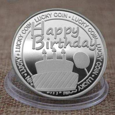 Geburtstags Medaille/ Happy Birthday Medaille(Med301125)