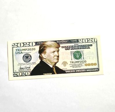 1 Sammlerscheine Donald Trump 2020/Papier Schein/ USA (DT3011251)