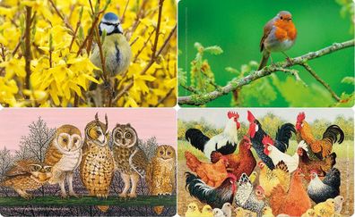 1 Frühstücksbrettchen Eule Vogel Huhn Frühstücksbrett Schneidebrettchen Vesperbrett