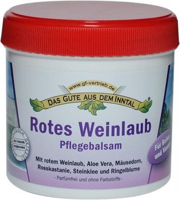 Rotes Weinlaub Pflegebalsam 500 ml