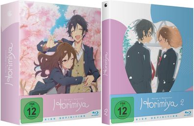 Horimiya - Staffel 1 - Vol.1-2 - Limited Edition - Blu-Ray - NEU