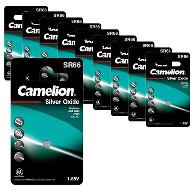 10x AG4 Uhren Batterie Knopfzelle SR66 SR626SW G4 377 V377 LR66 Silberoxid
