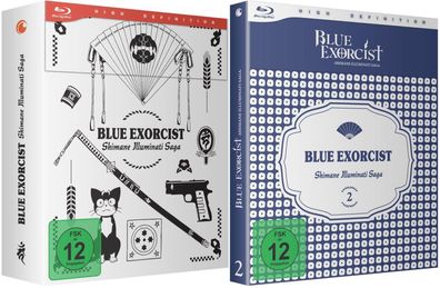 Blue Exorcist - Staffel 3 - Vol.1-2 - Limited Edition - Blu-Ray - NEU