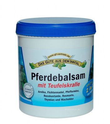 Pferdebalsam mit Teufelskralle Muskeln, Gelenke, Rücken 500 ml