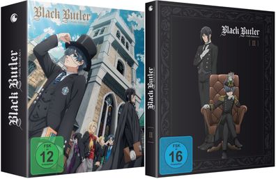 Black Butler - Public School Arc - Staffel 4 - Vol.1-2 - DVD - NEU