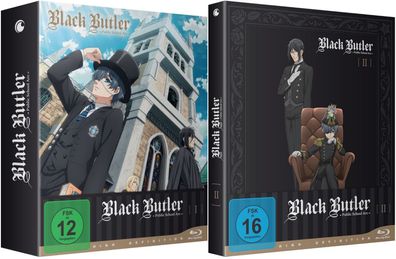 Black Butler - Public School Arc - Staffel 4 - Vol.1-2 - Blu-Ray - NEU