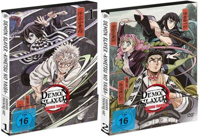 Demon Slayer - Hashira Training Arc - Vol.1-2 - DVD - NEU