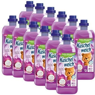 Kuschelweich Blütenfrische Wäscheweichspüler 12x1L