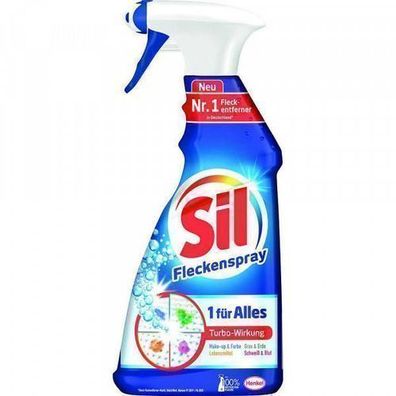 Sil Turbo Fleckenspray 500 ml - Universeller Fleckenentferner