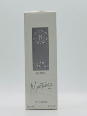 Claude Montana Suggestion Eau d Argent 50 Ml Eau de Toilette Spray