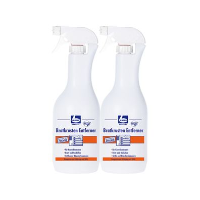 Dr. Becher Bratkrusten Entferner 2x 1 l Backofen Grillreiniger stark