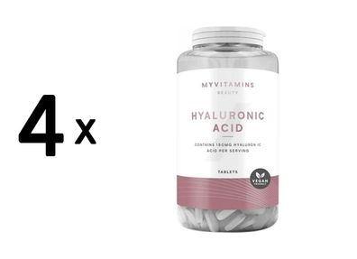 4 x Myprotein MyVitamins Hyaluronic Acid (60 Tabs)