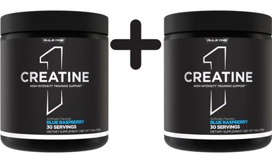 2 x Rule One Creatine, Blue Raspberry - 210g