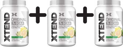 3 x Scivation Xtend, Lemon Lime - 1291g