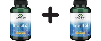 2 x Swanson Inositol, 650mg - 100 caps