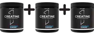 3 x Rule One Creatine, Blue Raspberry - 210g