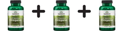 3 x Swanson Oregano, 450mg - 90 caps