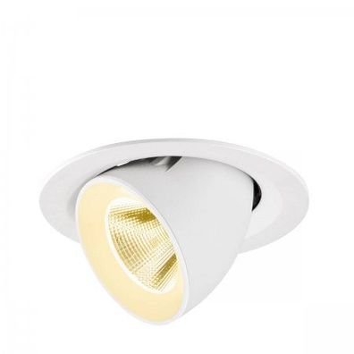 SLV 1009569 NUMINOS® GIMBLE M Deckeneinbauleuchte 3000K 20° weiß