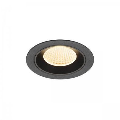 SLV 1009598 NUMINOS® M LED Deckeneinbauleuchte 2700K 40° schwarz
