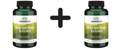 2 x Swanson Valerian Root Extract - 120 caps