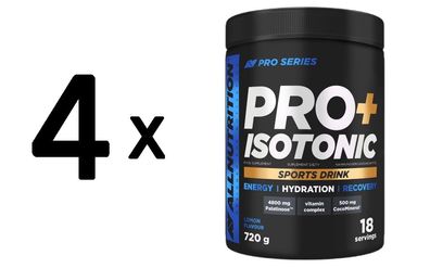 4 x Allnutrition Pro Series Pro+ Isotonic, Grapefruit - 720g