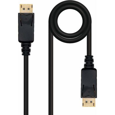 Nanocable 10.15.2303 - Displayport Cable, Dp / M-Dp / M, Male 20 Pins, Black