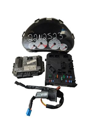 0281012525 motorsteuergerät Set für Peugeot 206 1.4HDI KW50