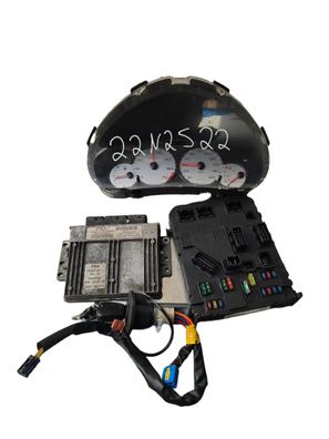 Peugeot 206 Motorsteuergerät Set 9644625680