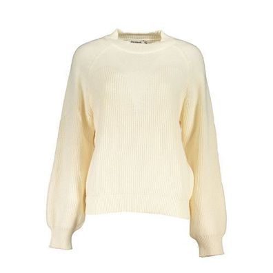 Desigual White Fabric Sweater
