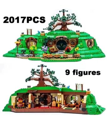 Der Hobbit - (Bilbos Hütte im Auenland) Baustein-Set (2017 Teile mit Figuren)