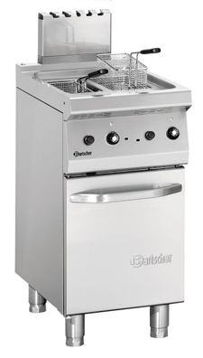 Gas Fritteuse Fritöse SG 2x7 L 400 x 700 x 850 Bartscher Imbiss Gastro Gastlando