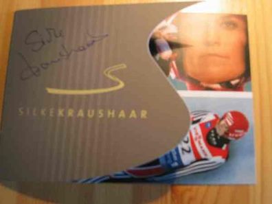 Olympiasiegerin Silke Kraushaar - handsign. Autogramm!!