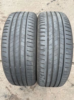 2x Sommerreifen 195/55 R16 87H Bridgestone Turanza T005 DOT22 6,4-7mm