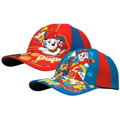 Paw Patrol Cap Stylische Kinder Kappe mit Paw Patrol Motiv, 100% Baumwolle