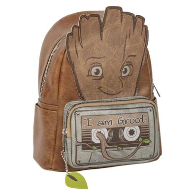 Marvel Rucksack Groot – Mode Rucksack Kunstleder – Fanartikel Damen Tasche