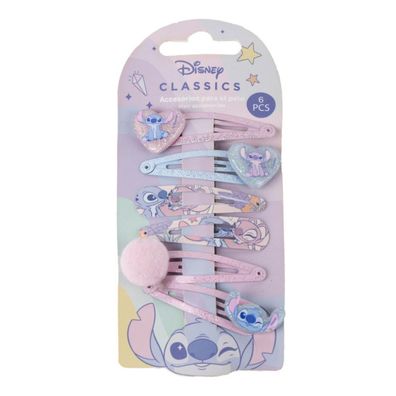 Disney Princess Haaraccessoires 6 Stück für Alltag & Party
