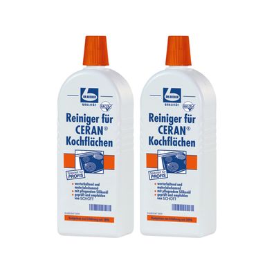 Dr. Becher Glaskeramik Reiniger 2x 500 ml Kochfeld Pflege